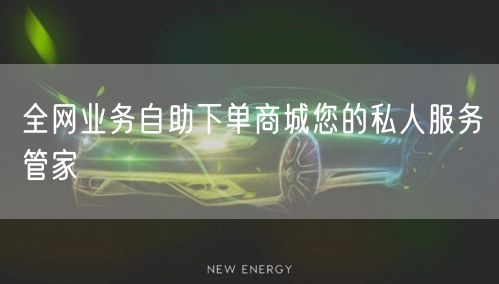 全网业务自助下单商城您的私人服务管家
